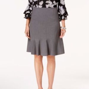 Nine West Stretch Flare Skirt